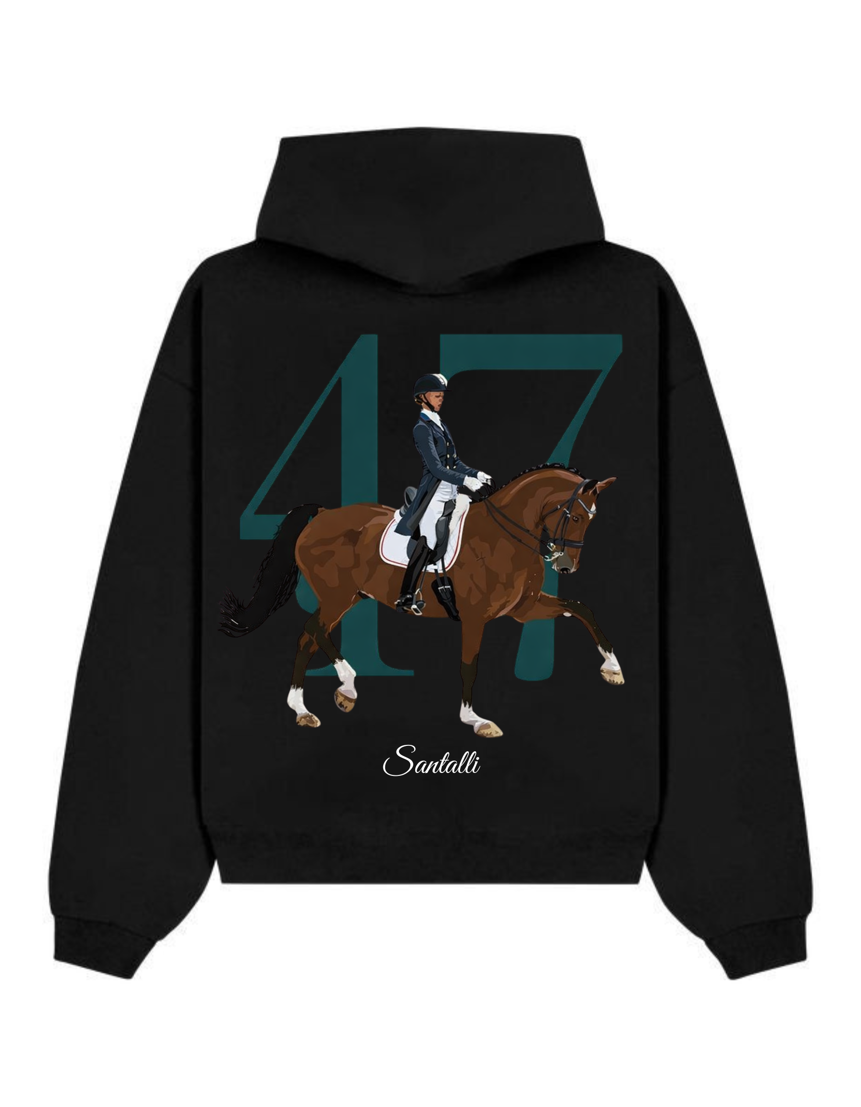 JOCKEY OVERSIZED HOODIE – Santalli