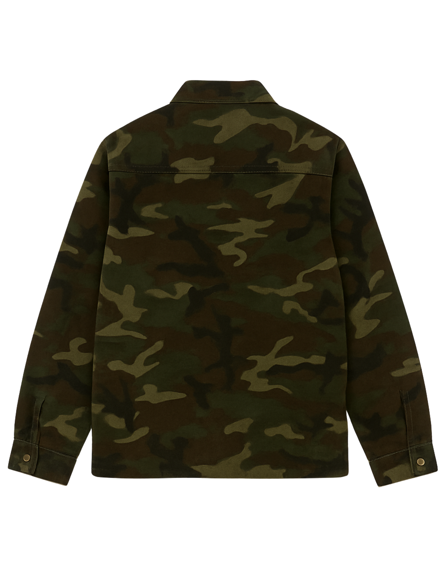 CAMOUFLAGE TWILL JACKET