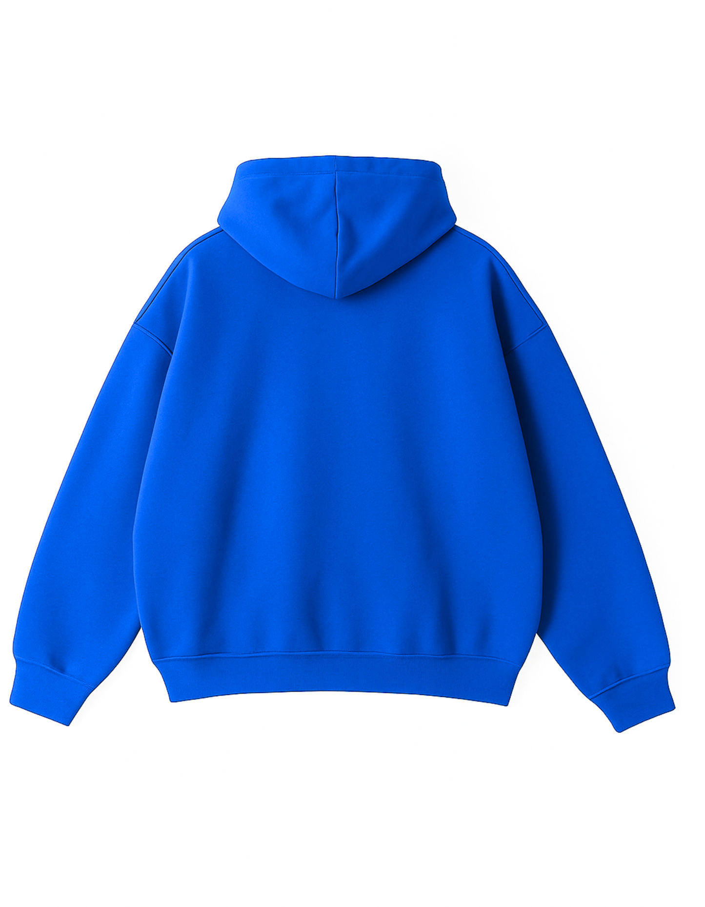 ROYAL BLUE OVERSIZED-FIT HOODIE