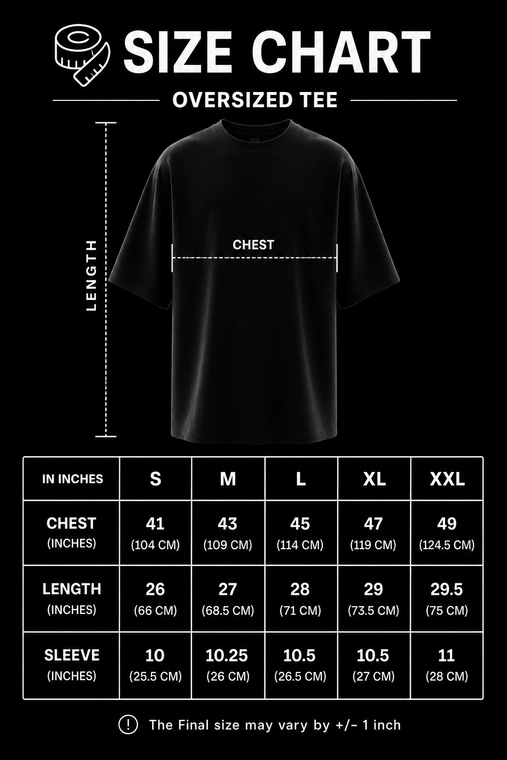 TOPURIA OVERSIZED TEE