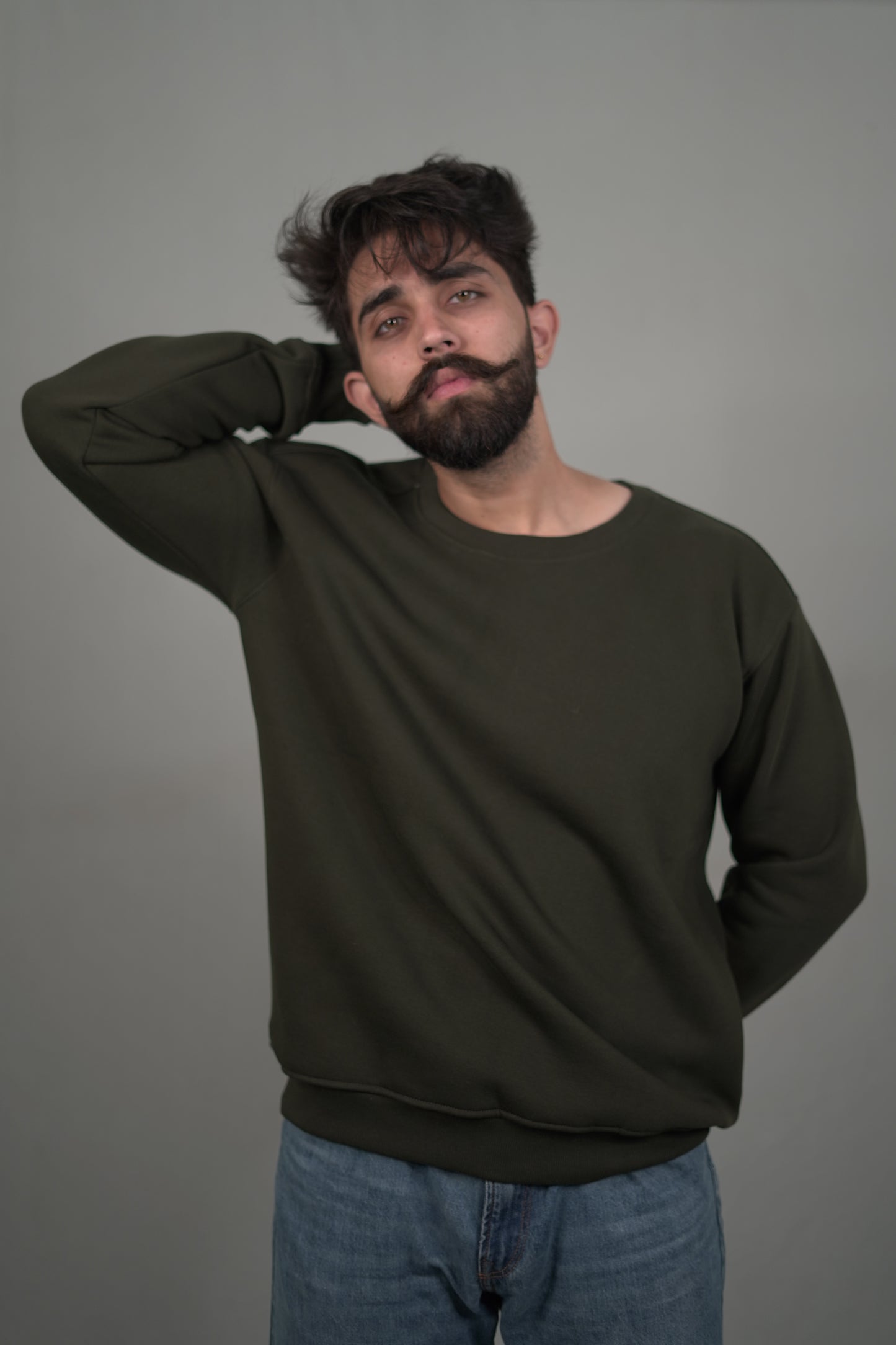 Crocodile Oversized Sweatshirt