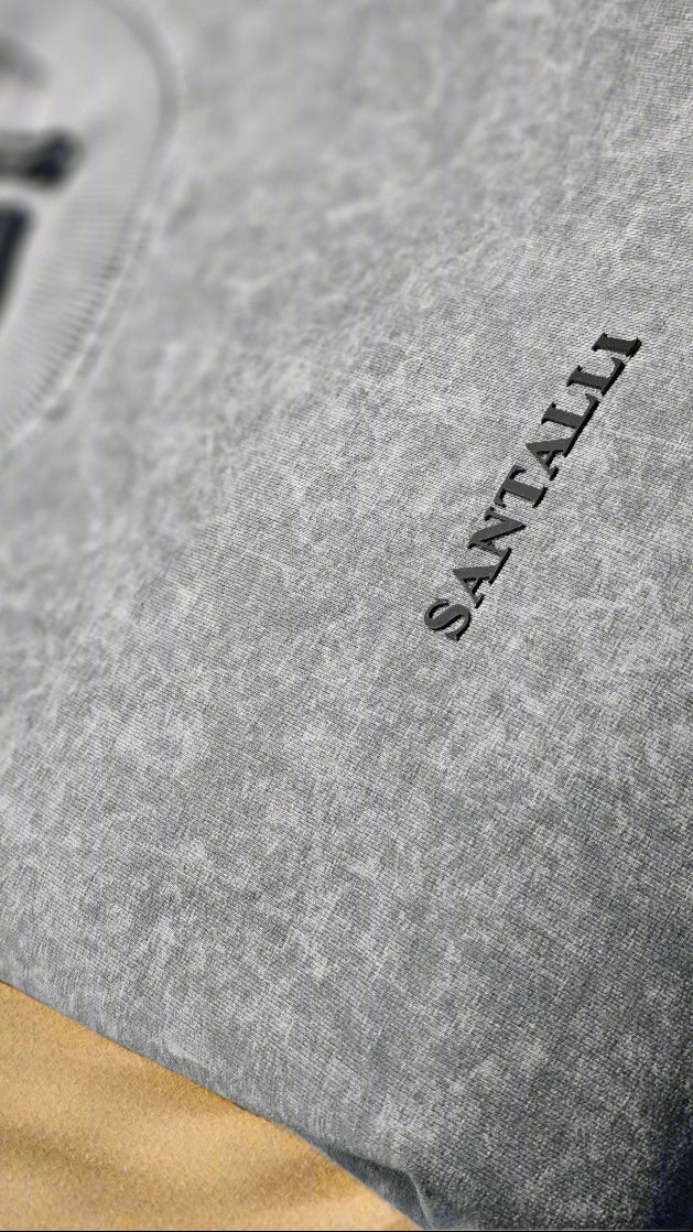 GREY WASHED OVERSIZED T-SHIRT