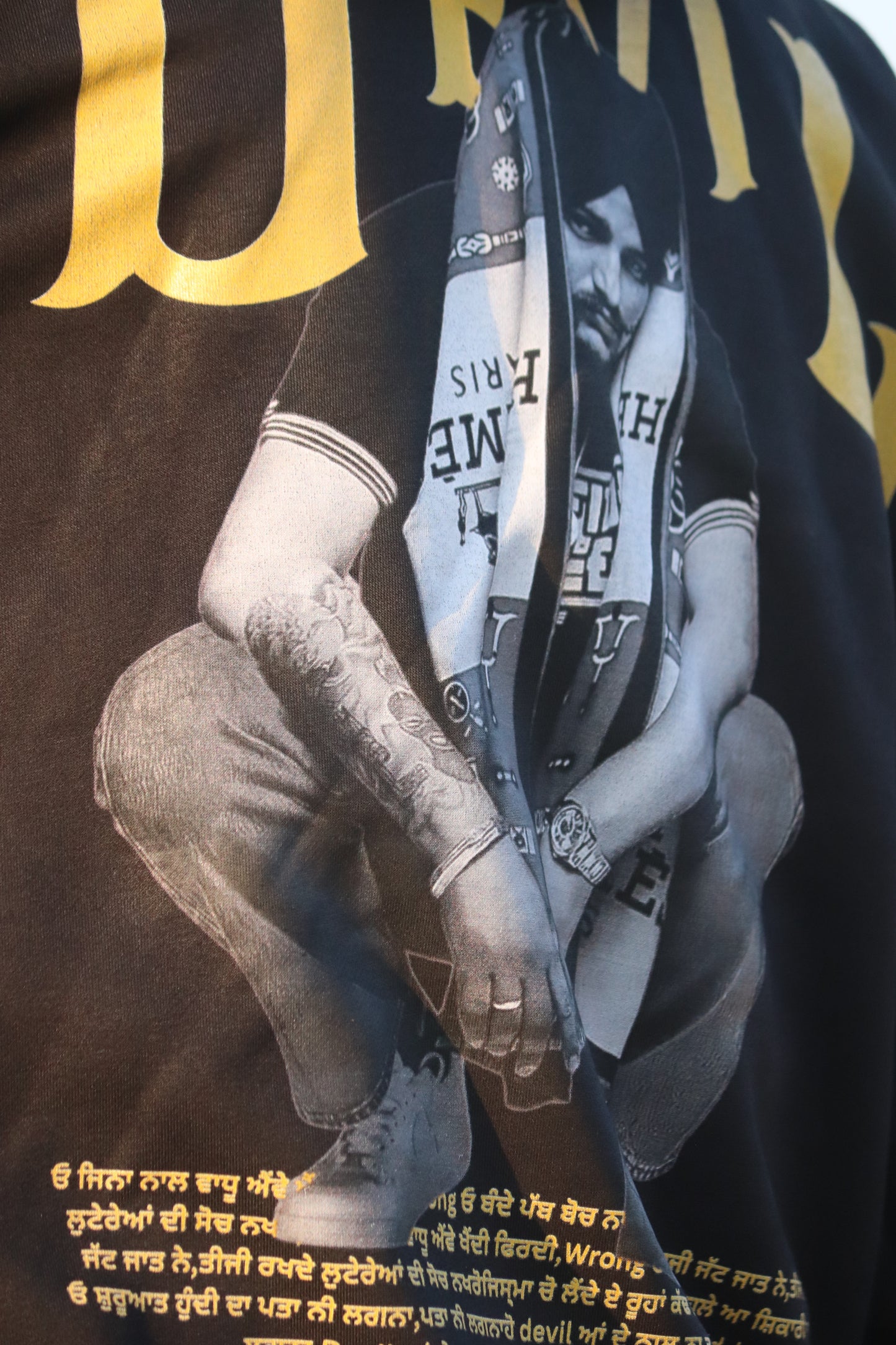 NO REGRETS OVERSIZED HOODIE