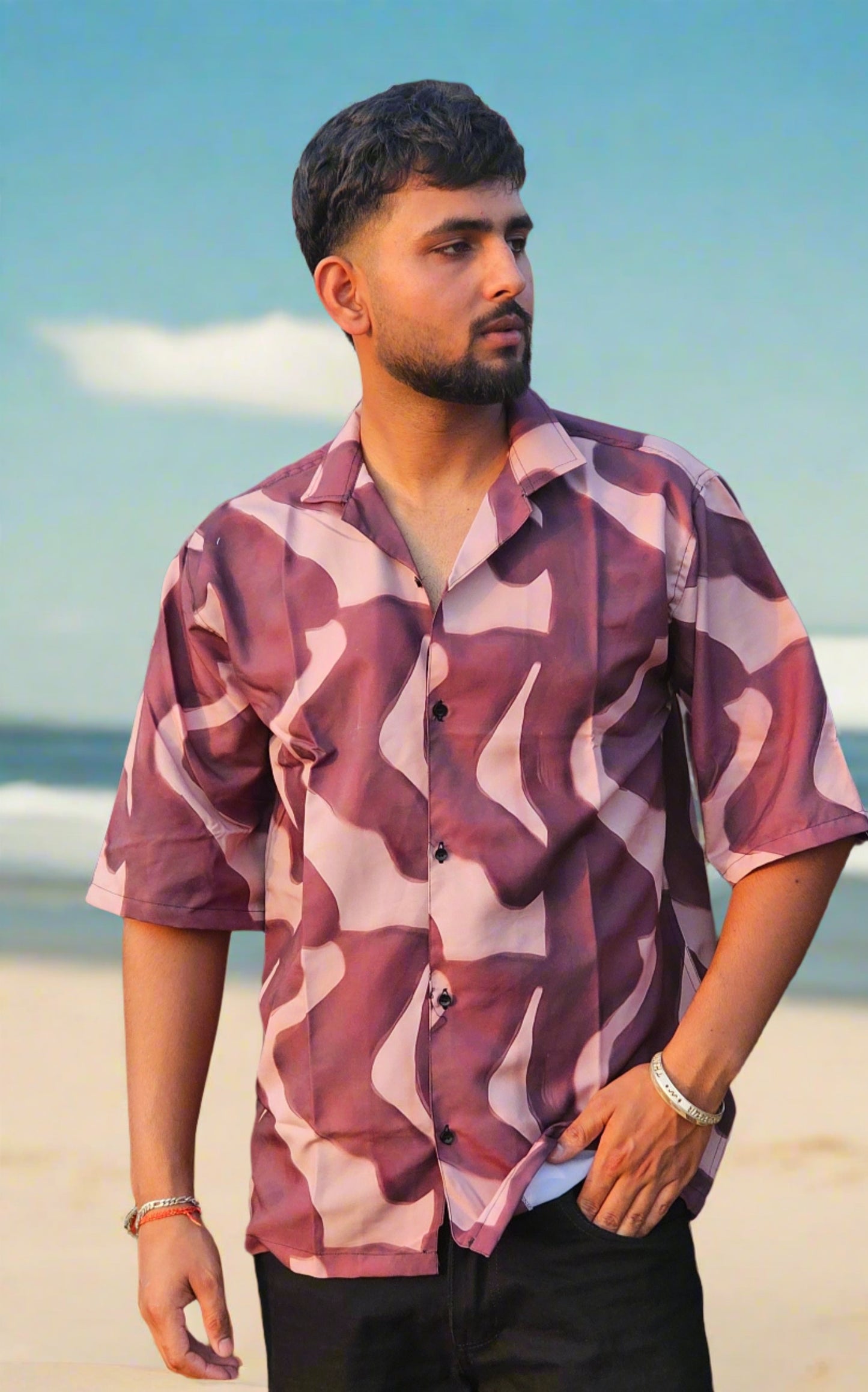 Brown Oversized Shirt