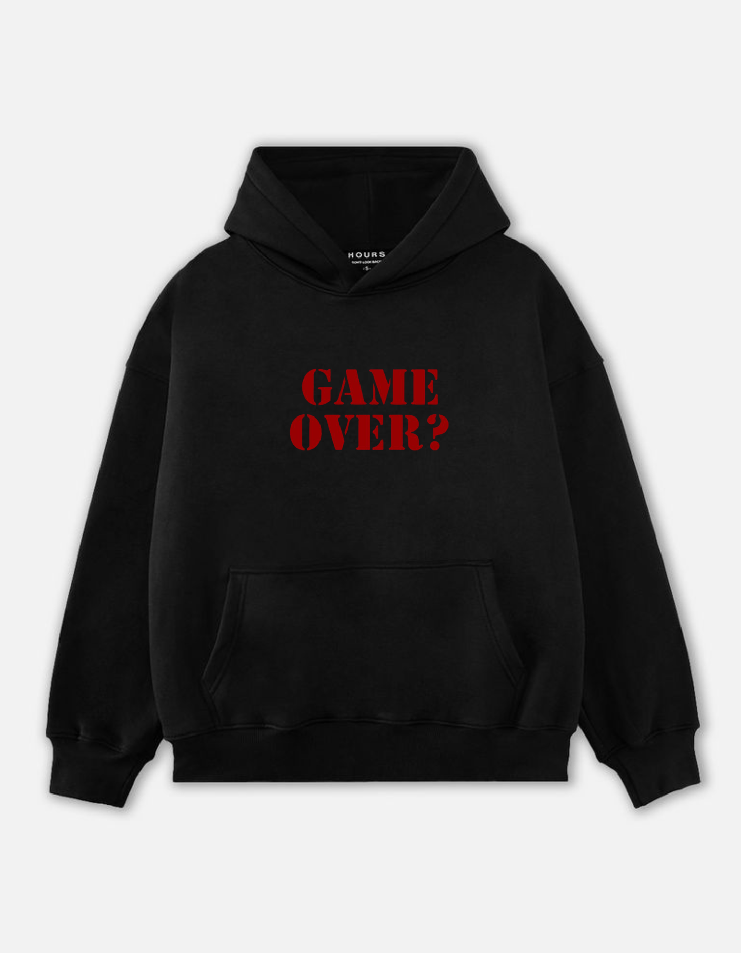 GAME OVER OVERSIZED HOODIE