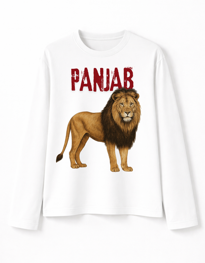 LION FULL SLEEVE T-SHIRT