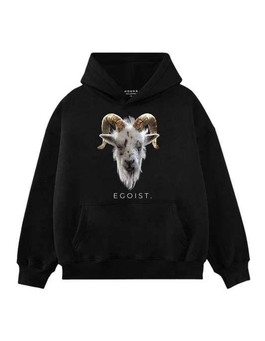 EGOISTIC GOAT OVERSIZED HOODIE