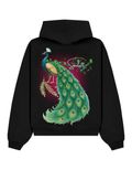 PEACOCK OVERSIZED HOODIE