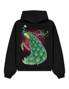 PEACOCK OVERSIZED HOODIE