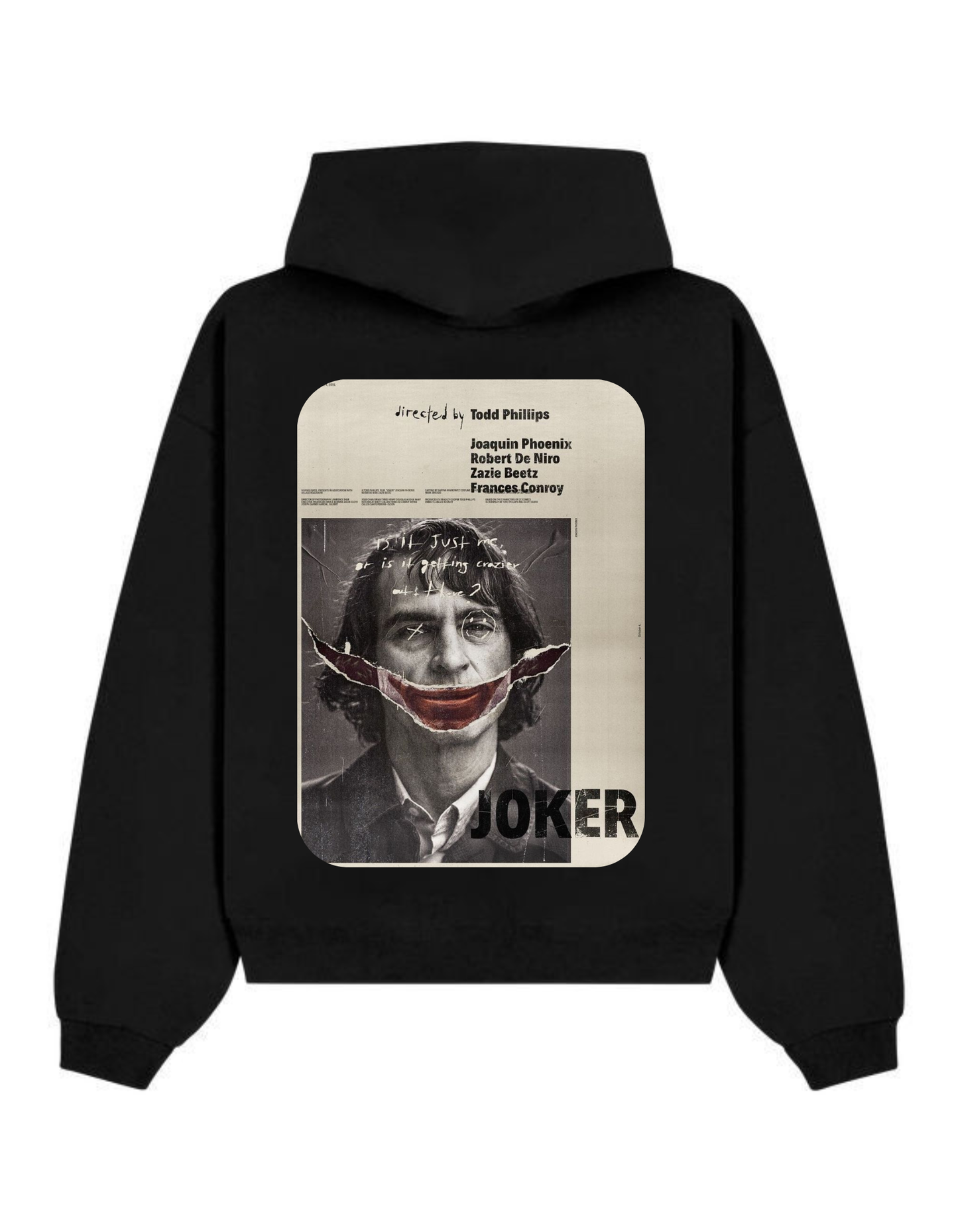 JOKER OVERSIZED HOODIE