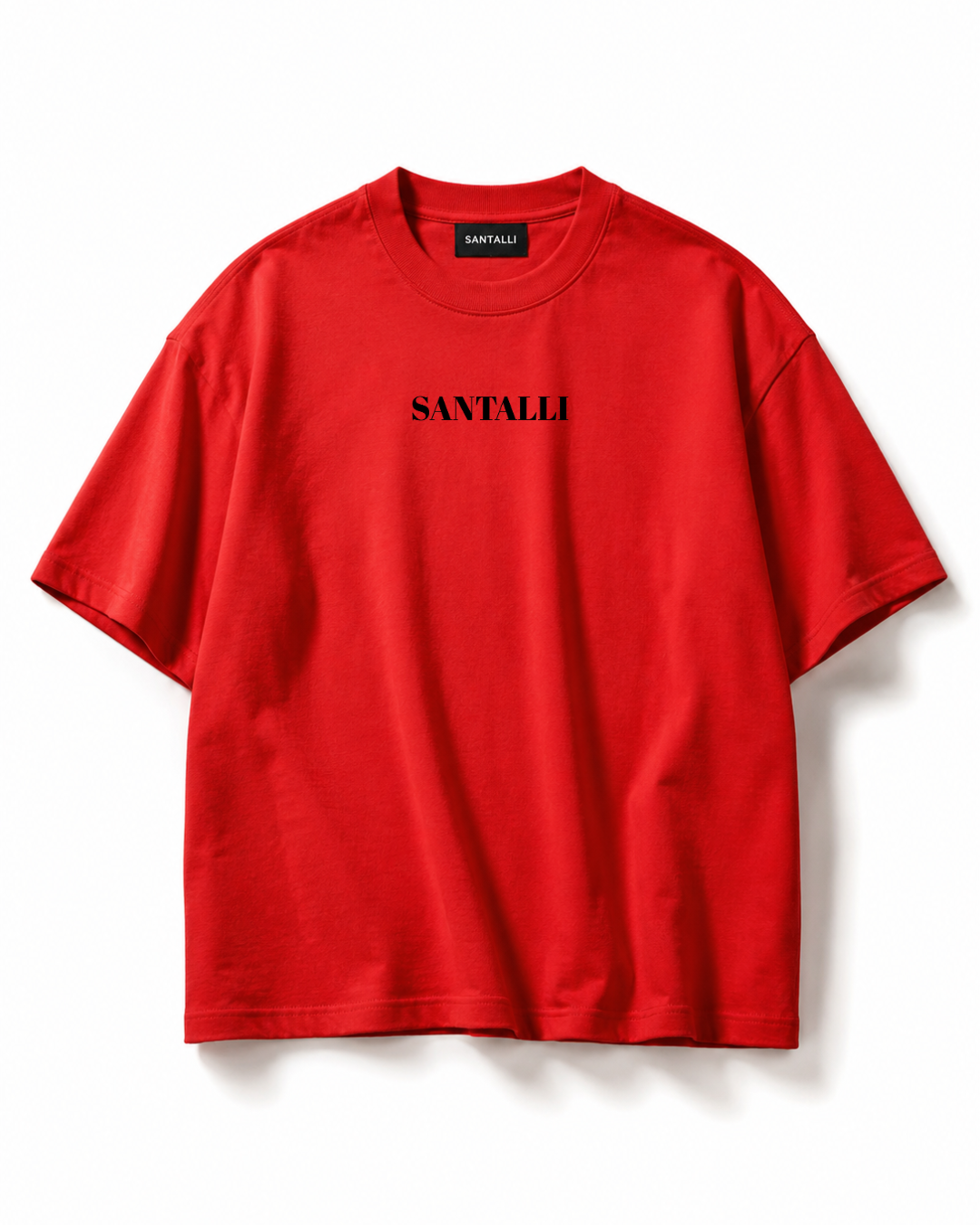 RED OVERSIZED T-SHIRT