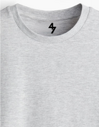 GREY REGULAR FIT T-SHIRT