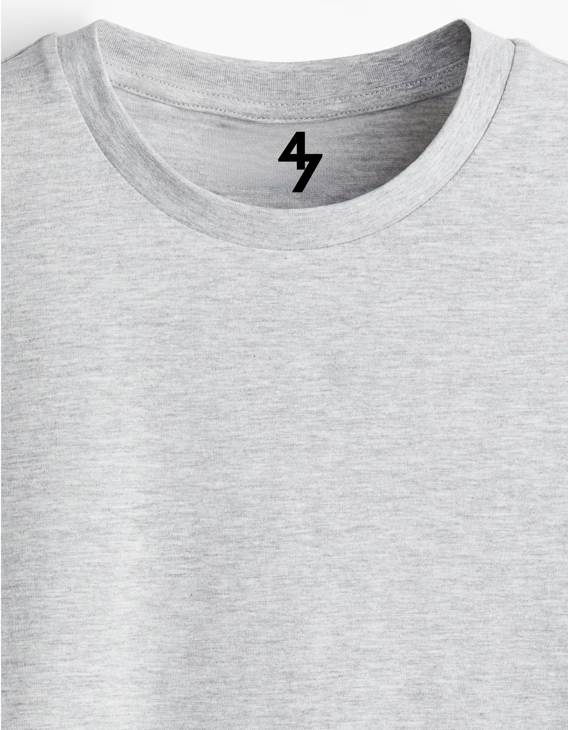 GREY REGULAR FIT T-SHIRT