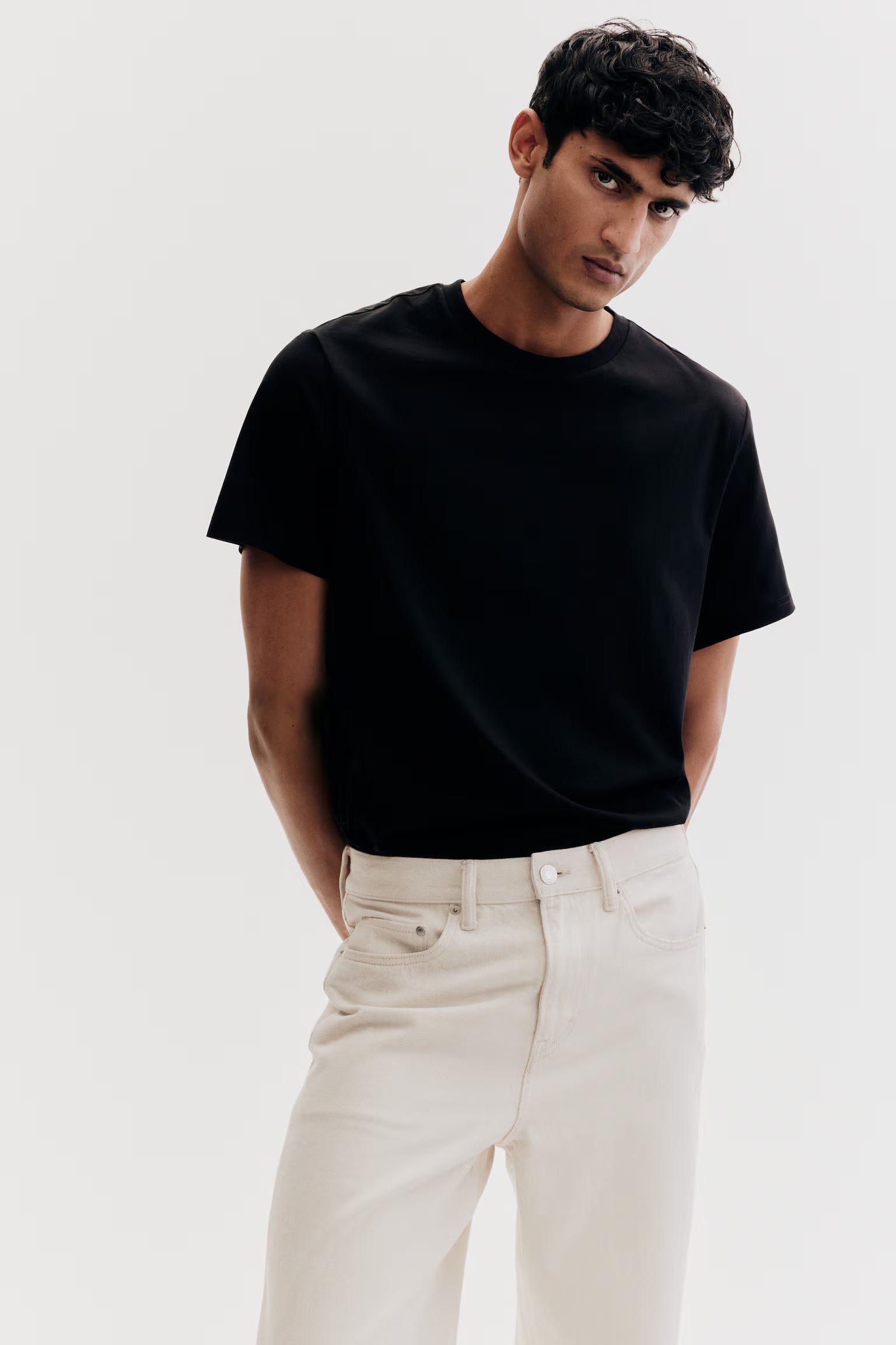 3-PACK BLACK REGULAR FIT T-SHIRT
