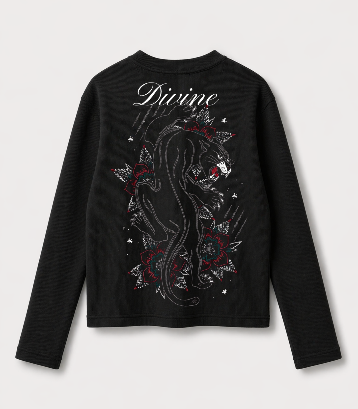 DIVINE WAFFLE OVERSIZED T-SHIRT