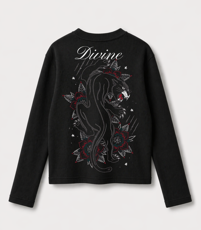 DIVINE WAFFLE OVERSIZED T-SHIRT