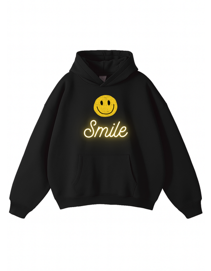 SMILE OVERSIZED HOODIE