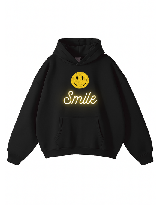 SMILE OVERSIZED HOODIE