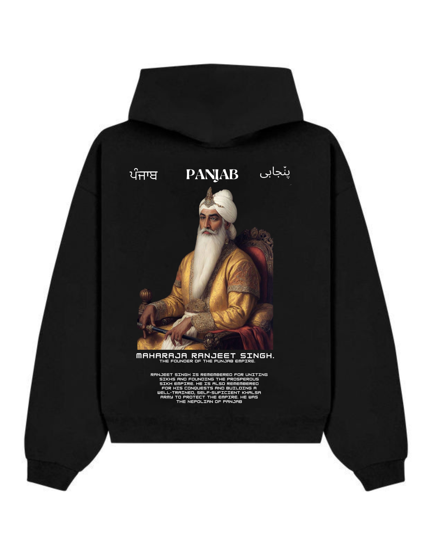 PANJAB RAAJ OVERSIZED HOODIE