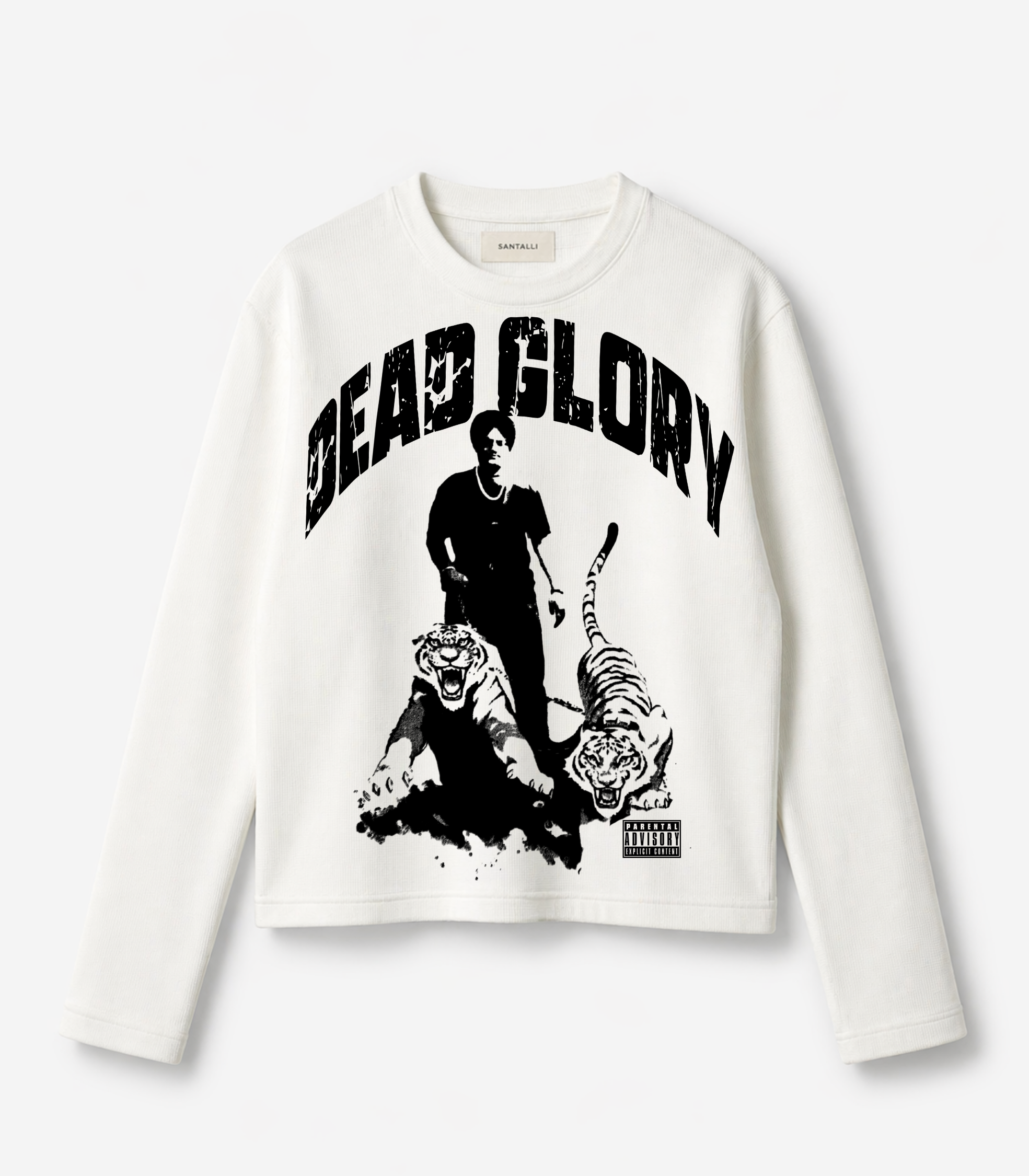 DEATH GLORY WAFFLE OVERSIZED T-SHIRT