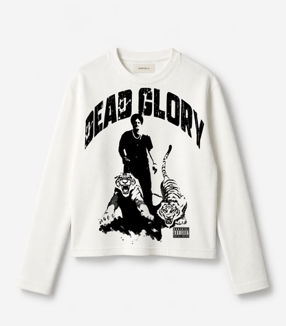 DEATH GLORY WAFFLE OVERSIZED T-SHIRT
