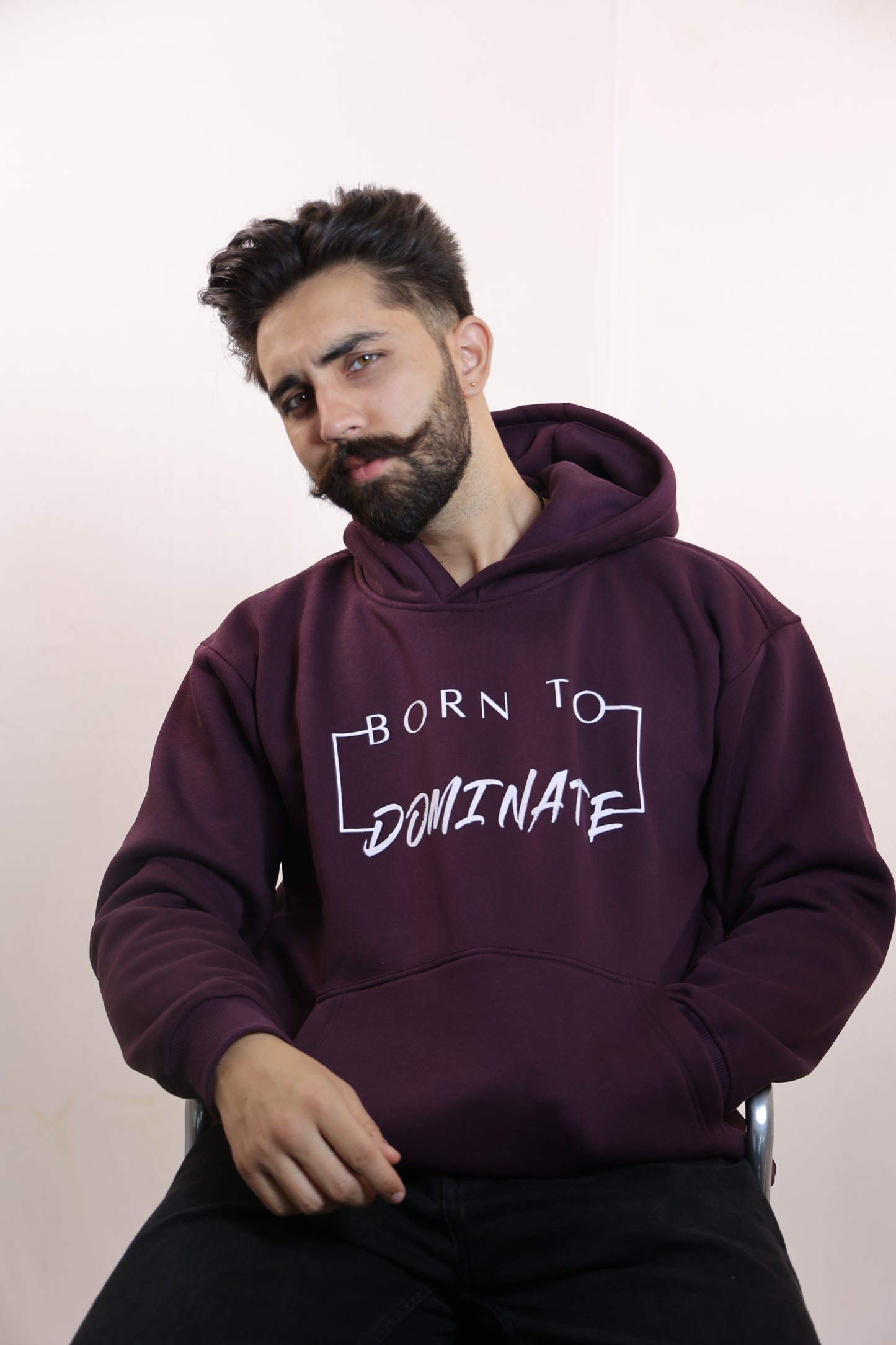 BORN TO DOMINATE OVERSIZED HOODIE
