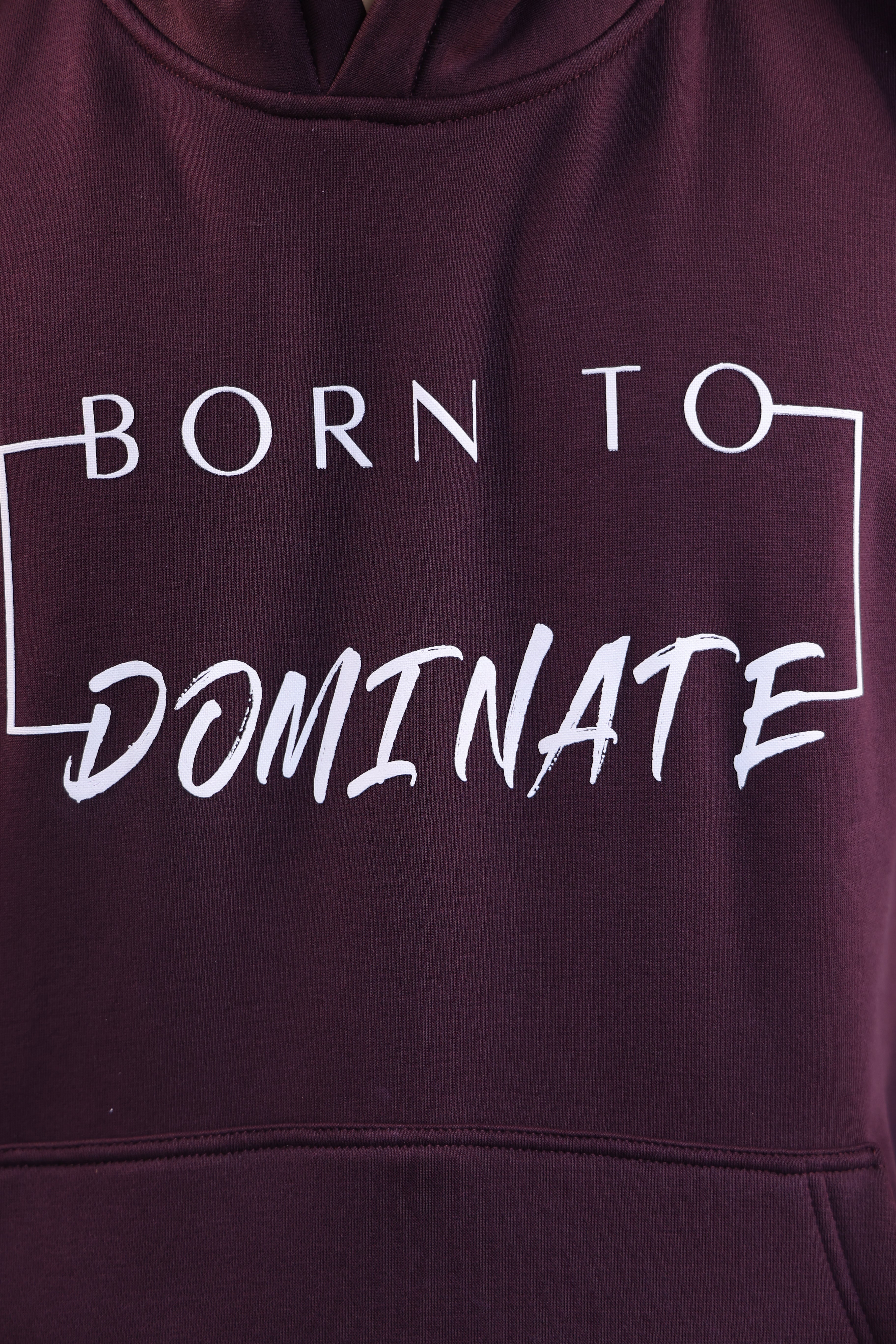 BORN TO DOMINATE OVERSIZED HOODIE
