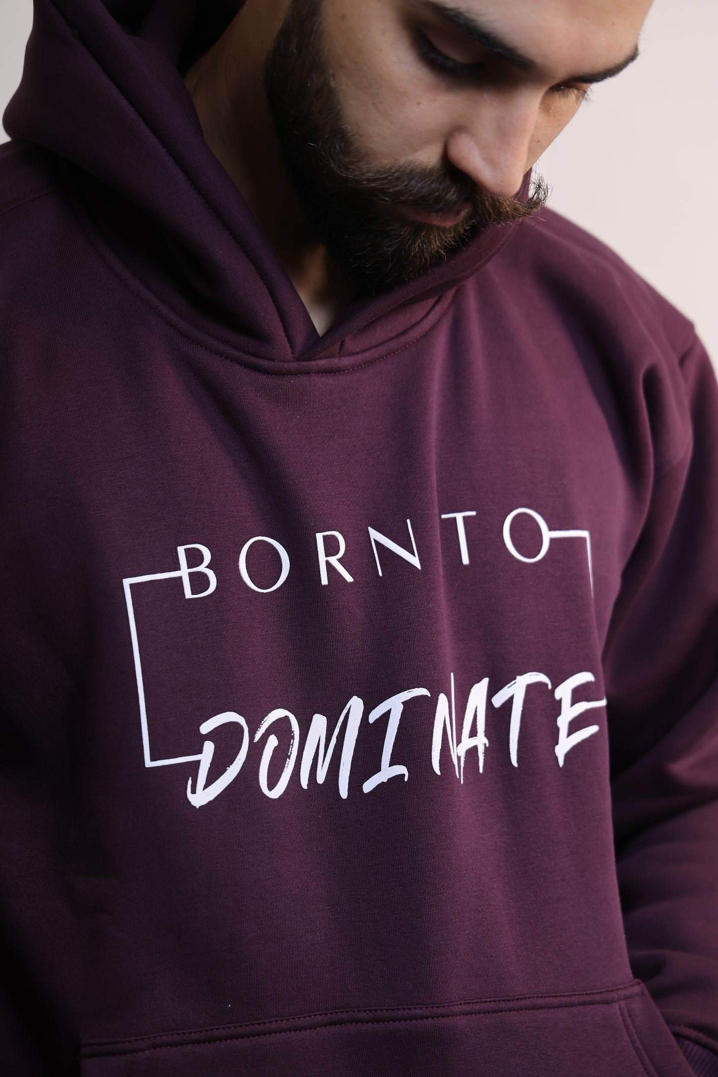 BORN TO DOMINATE OVERSIZED HOODIE