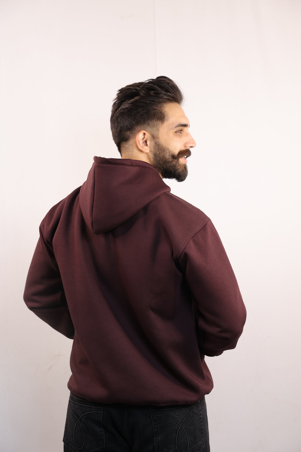 SLOW DOWN AND RELAX OVERSIZED HOODIE