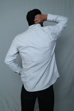 Silver Streak Striped Shirt