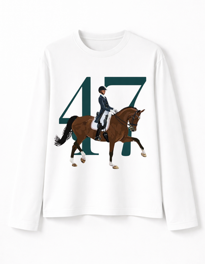 47 HORSE FULL SLEEVE T-SHIRT
