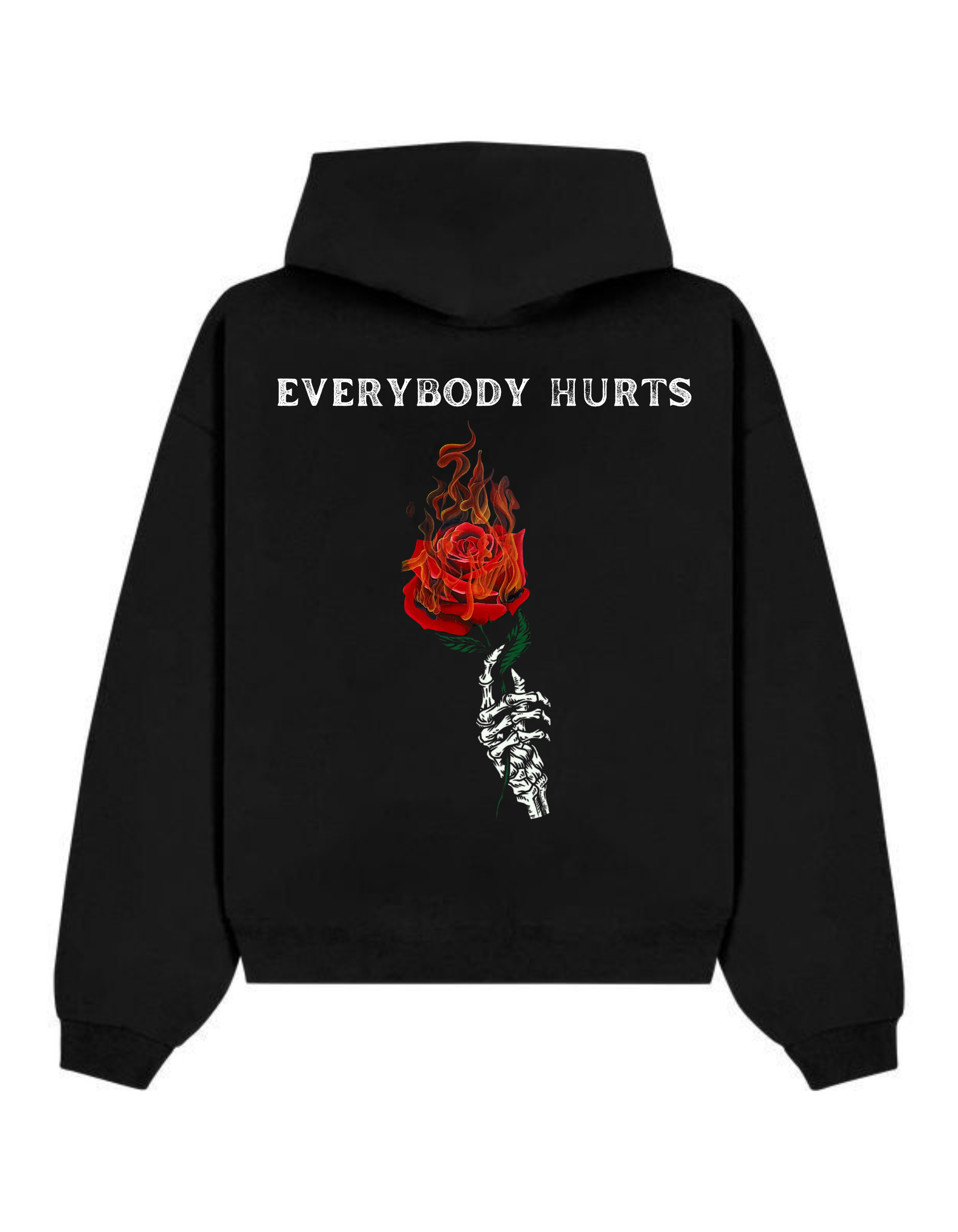 EVERYBODY HURT 5.00 OVERSIZED HOODIE