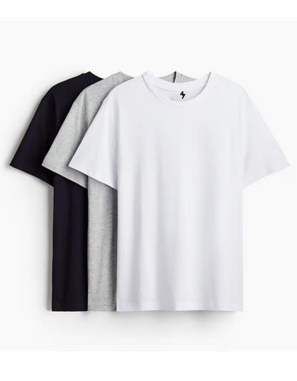 3-PACK REGULAR FIT T-SHIRT