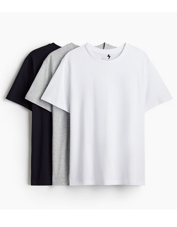 3-PACK REGULAR FIT T-SHIRT