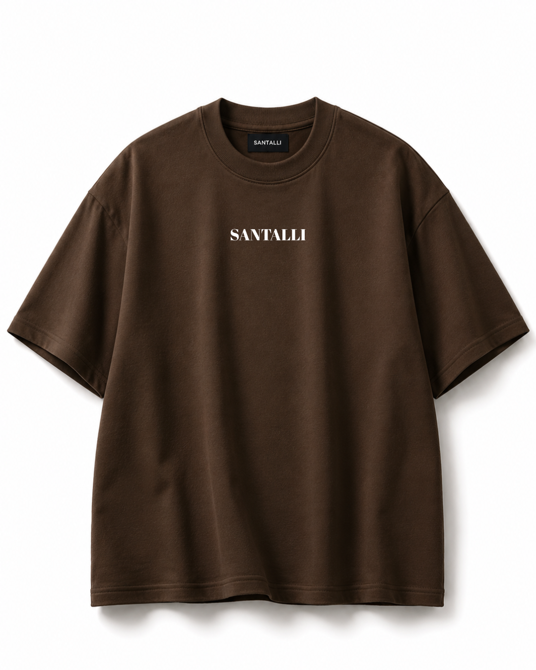 BROWN OVERSIZED T-SHIRT