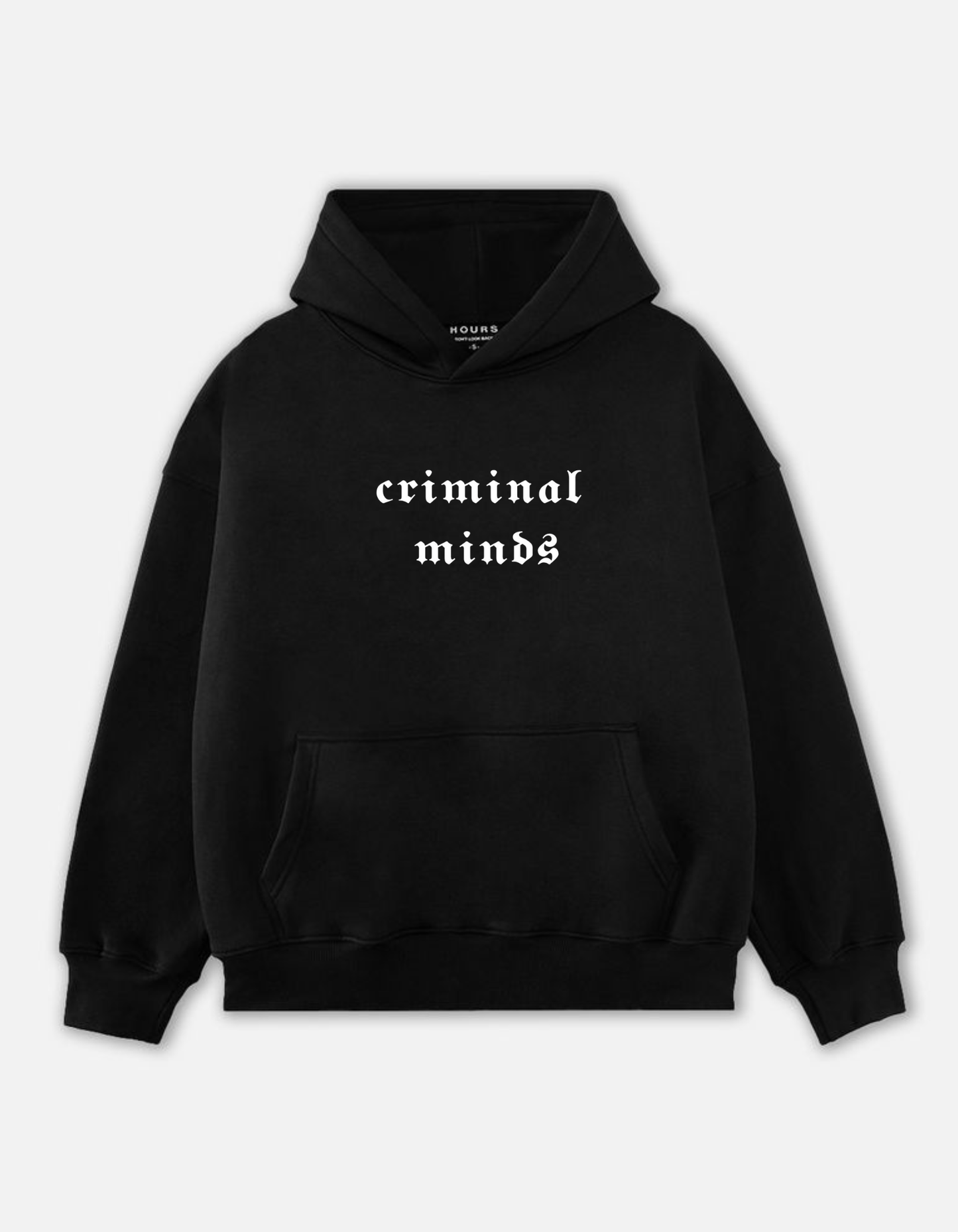 CRIMINAL MIND OVERSIZED HOODIE