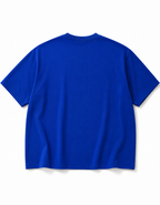 ROYAL BLUE OVERSIZED ACID WASHED T-SHIRT