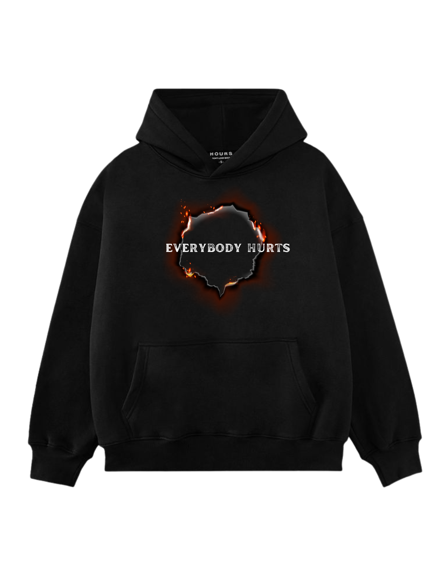 EVERYBODY HURT 5.00 OVERSIZED HOODIE