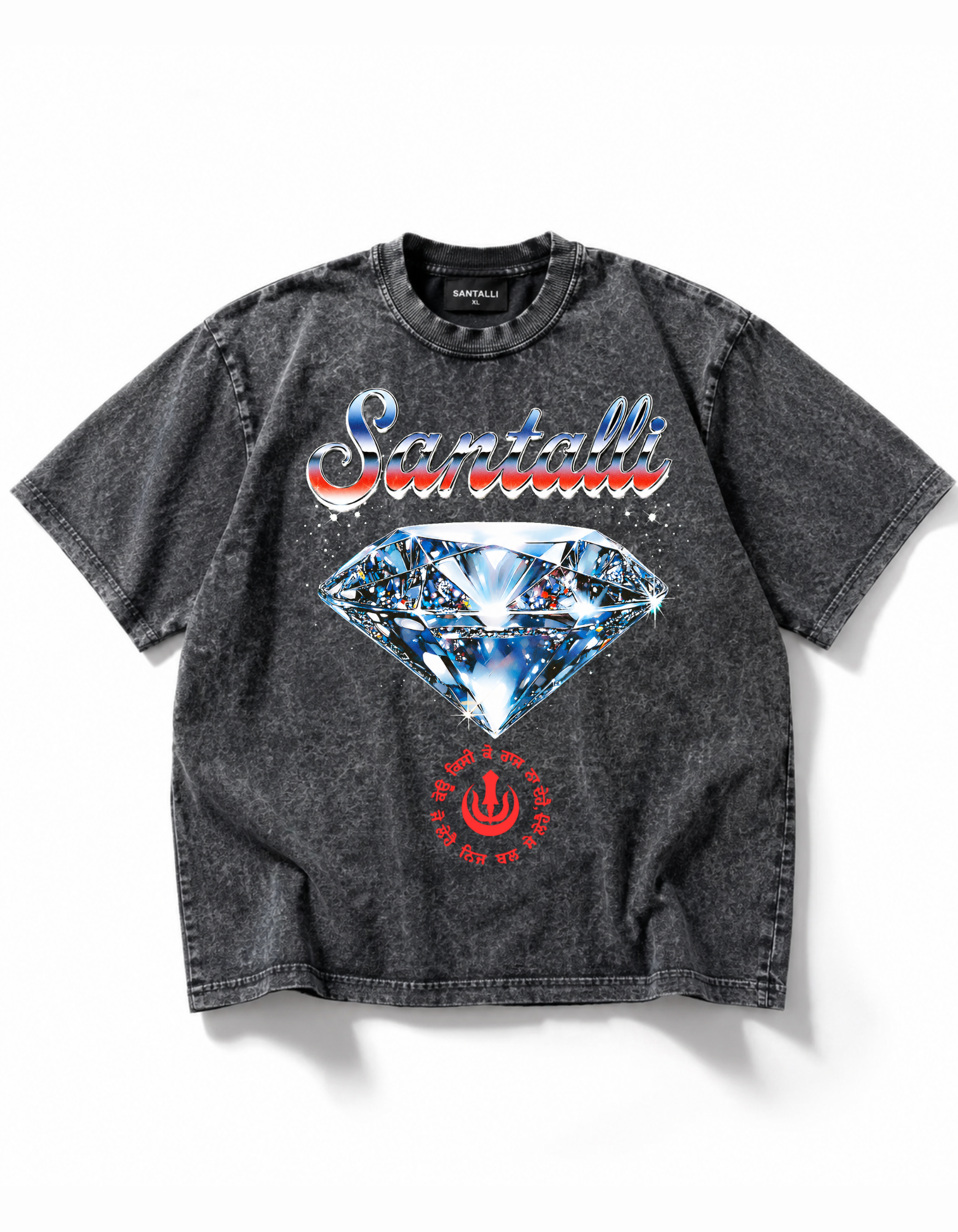 DIAMOND OVERSIZED T SHIRT