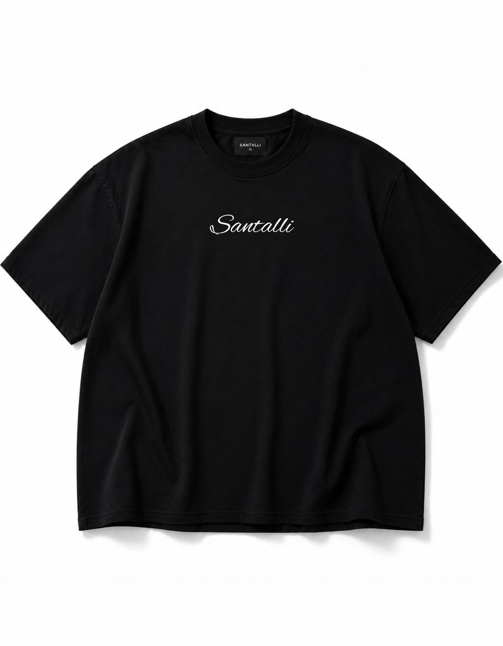 BLACK OVERSIZED ACID WASHED T-SHIRT