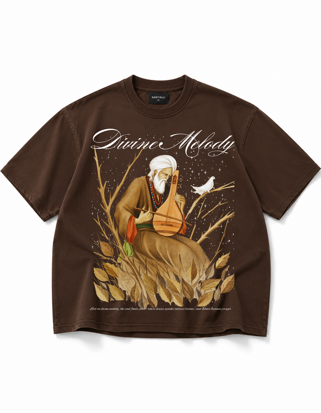 DIVINE MELODY OVERSIZED T SHIRT