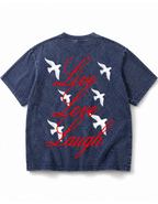 LIVE LOVE LAUGH OVERSIZED T SHIRT