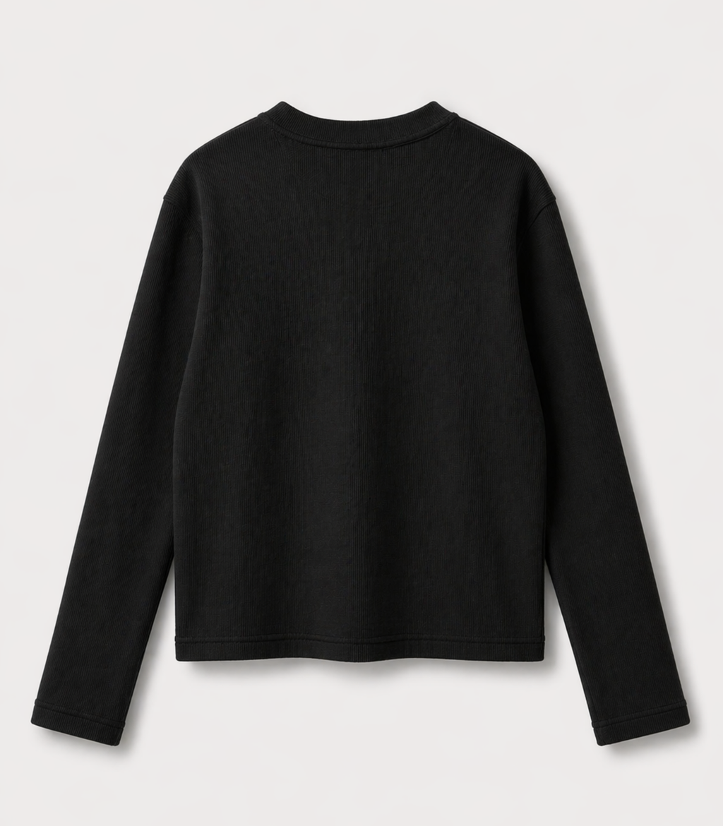 COURAGE WAFFLE OVERSIZED T-SHIRT