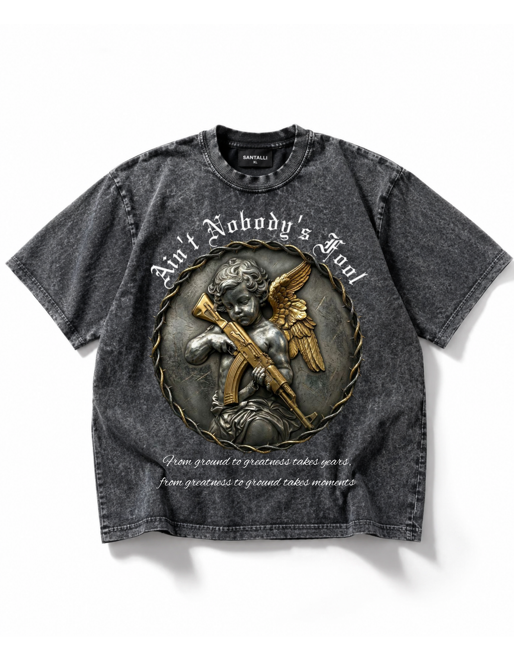 WANTED OVERSIZED T SHIRT