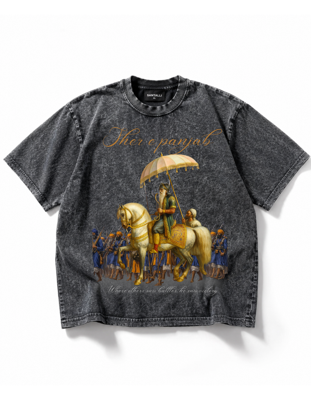SHER E PANJAB OVERSIZED T SHIRT