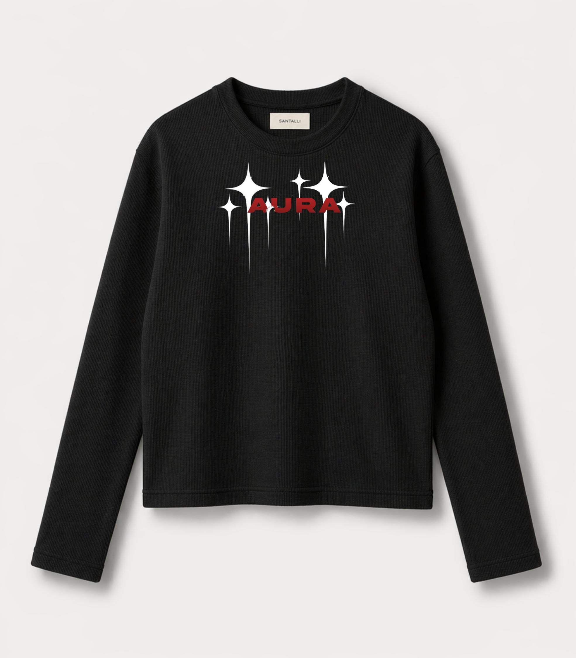 AURA WAFFLE OVERSIZED T-SHIRT