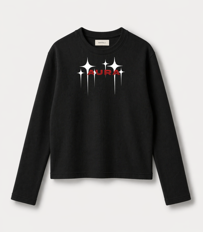 AURA WAFFLE OVERSIZED T-SHIRT