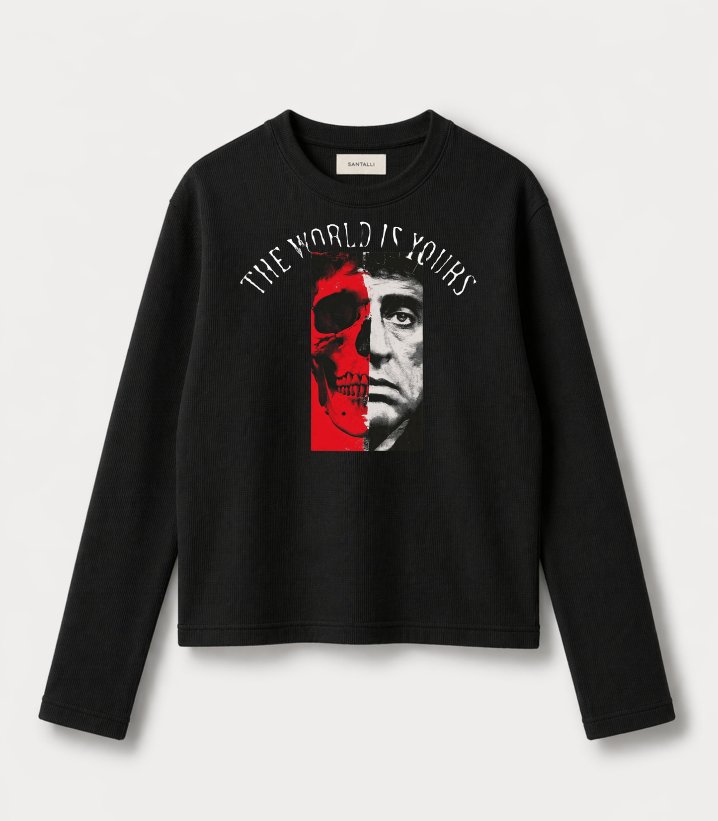 CHAOS WAFFLE OVERSIZED T-SHIRT