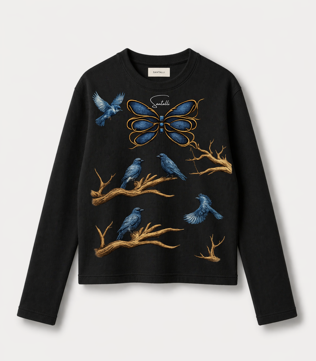 HEAVEN WAFFLE OVERSIZED T-SHIRT