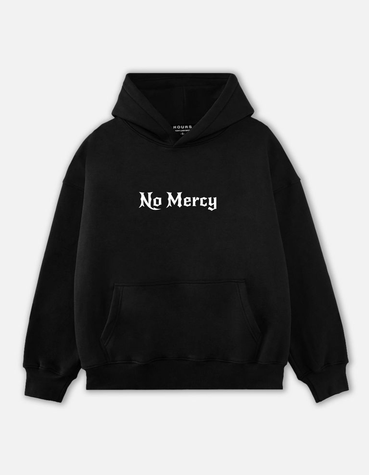NO MERCY OVERSIZED HOODIE